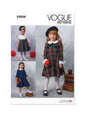 Vogue Patterns V2058 | Vogue Patterns Children's Dresses | Front of Envelope