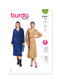 Burda Style BUR5777 | Burda Style Sewing Pattern 5777 Misses' Dress | Front of Envelope