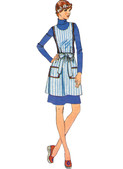 Simplicity S3051 | Simplicity Sewing Pattern 1970s Misses' Apron in Two Lengths