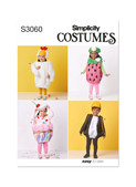 Simplicity S3060 | Simplicity Sewing Pattern Toddlers' Costumes | Front of Envelope