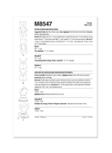 McCall's M8547 | Button Jointed Bear with Clothes | Back of Envelope