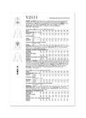 Vogue Patterns V2114 | Vogue Patterns Misses' Jackets | Back of Envelope