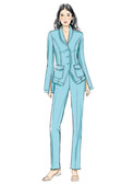 Butterick B7042 | Butterick Sewing Pattern Misses' Pants by Palmer/Pletsch Tammie Pontsler