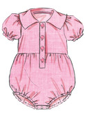 Butterick B7048 | Butterick Sewing Pattern Babies' Rompers