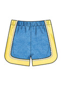 Simplicity S3145 | Simplicity Sewing Pattern Babies' Contrast Shirt and Shorts