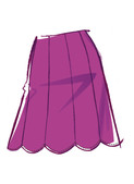 McCall's M8610 | McCall's Sewing Pattern Misses' Fitted Knit Top and Skirt