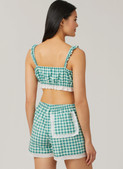 McCall's M8613 | McCall's Sewing Pattern Misses' Bralette, Shirt and Shorts