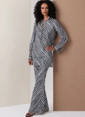 Vogue Patterns V2140 | Misses' Tunic with Sleeve Variations and Pants