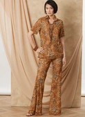 Vogue Patterns V2140 | Misses' Tunic with Sleeve Variations and Pants