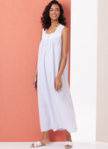 Butterick B7062 | Butterick Sewing Pattern Misses' Robe and Nightgown