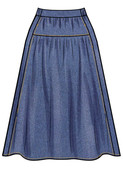 Simplicity S3198 | Simplicity Sewing Pattern Misses' Gathered Skirt in Two Lengths