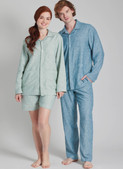 Simplicity S3204 | Simplicity Sewing Pattern Unisex Pajamas
