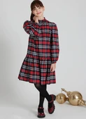 Simplicity S3211 | Simplicity Sewing Pattern Girls' Dress with Sleeve Variations