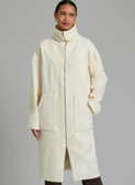 Simplicity S3196 | Simplicity Sewing Pattern Misses' High Collar Coat in Three Lengths