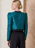 Vogue Patterns V2160 | Vogue Patterns Misses' Jacket with Neckline and Pocket Variation