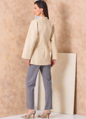 Vogue Patterns V2165 | Vogue Patterns Misses' Wrap Jacket, Slim Midi Skirt and Straight Leg Pants
