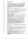 Vogue Patterns V2170 | Vogue Patterns 1950s Misses' Vintage Dress | Back of Envelope