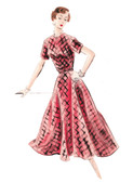 Vogue Patterns V2170 | Vogue Patterns 1950s Misses' Vintage Dress