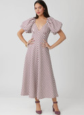 McCall's M8649 | Misses' Midi Dress with Sleeve and Length Variations