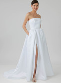 McCall's M8653 | Misses' and Women's Strapless Wedding Gown