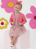 Simplicity S3244 | Simplicity Sewing Pattern Children's Dresses, Bolero and Headband in Three Sizes