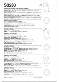 Simplicity S3260 | Simplicity Sewing Pattern Oven Mitts and Pot Holders | Back of Envelope