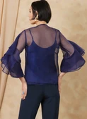 Vogue Patterns V2180 | Vogue Patterns Misses' Sheer Blouse And Camisole