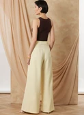 Vogue Patterns V2188 | Vogue Patterns Misses' Structured Top With Tie Belt, Shorts And Pants