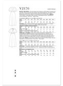 Vogue Patterns V2176 | Vogue Patterns Misses' Midi Dress by Rachel Comey | Back of Envelope