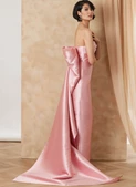Vogue Patterns V2177 | Vogue Patterns Misses’ Strapless Column Gown With Back Bow