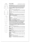 Vogue Patterns V2190 | Vogue Patterns Men's Relaxed Suit | Back of Envelope