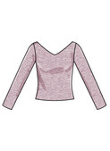 New Look N6829 | New Look Sewing Pattern Misses' Pants in Two Lengths and Knit Tops