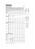Simplicity S9593 | Men's Coat, Jacket and Vest | Back of Envelope