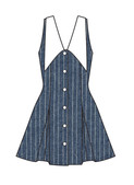 McCall's M8675 | McCall's Sewing Pattern Misses' and Miss Petite Sleeveless Dress in Two Lengths