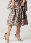 McCall's M8678 | McCall's Sewing Pattern Misses' and Miss Petite Dress with Detachable Tiered Skirt