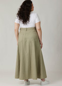 McCall's M8681 | McCall's Sewing Pattern Misses' and Women's Skirt in Two Lengths