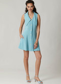McCall's M8675 | McCall's Sewing Pattern Misses' and Miss Petite Sleeveless Dress in Two Lengths
