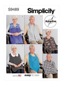 Simplicity S9489 | Adult Bibs | Front of Envelope