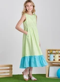 Simplicity S9617 | Children's and Girls' Jumpsuit, Romper and Dress