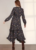 Simplicity S9639 | Misses' Midi Wrap Dress