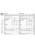 Simplicity S1221 | Misses' Vintage Aprons | Back of Envelope