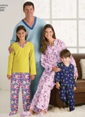 Simplicity S3935 | Child's, Teens' & Adults' Cozywear
