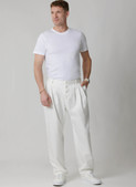 McCall's M8685 | McCall's Sewing Pattern Men's Camp Shirt and Pleated Pants