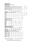 Simplicity S9373 | Misses' Knit Cardigans | Back of Envelope