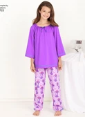 Simplicity S1722 | Learn-to-Sew Child's & Girls' Loungewear