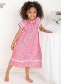 Simplicity S1722 | Learn-to-Sew Child's & Girls' Loungewear