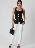 Simplicity S3273 | Simplicity Sewing Pattern Misses' Halter Sweetheart Top with Custom Cup Sizing