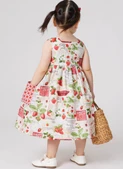Simplicity S3283 | Simplicity Sewing Pattern Toddler’s Reversible Dress and Jacket Set