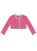 Simplicity S3284 | Simplicity Sewing Pattern Children's Knit Ruffle Cardigan & Tiered Dress Set