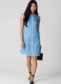 Simplicity S3266 | Simplicity Sewing Pattern Misses Shift Dress with Sleeve Variations